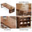 Walnut Rectangular Solid Wood Executive desk-206284828