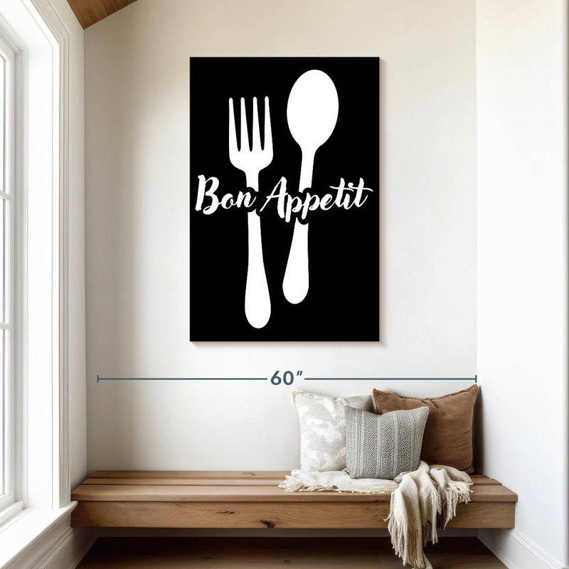 Couverts Tergel Bon Appetit, H 45 po x l 30 po