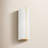 Abhisek Thom Filicia 1 Light Bathroom Bedroom Wall Fixture With White Linen Shade-112738074