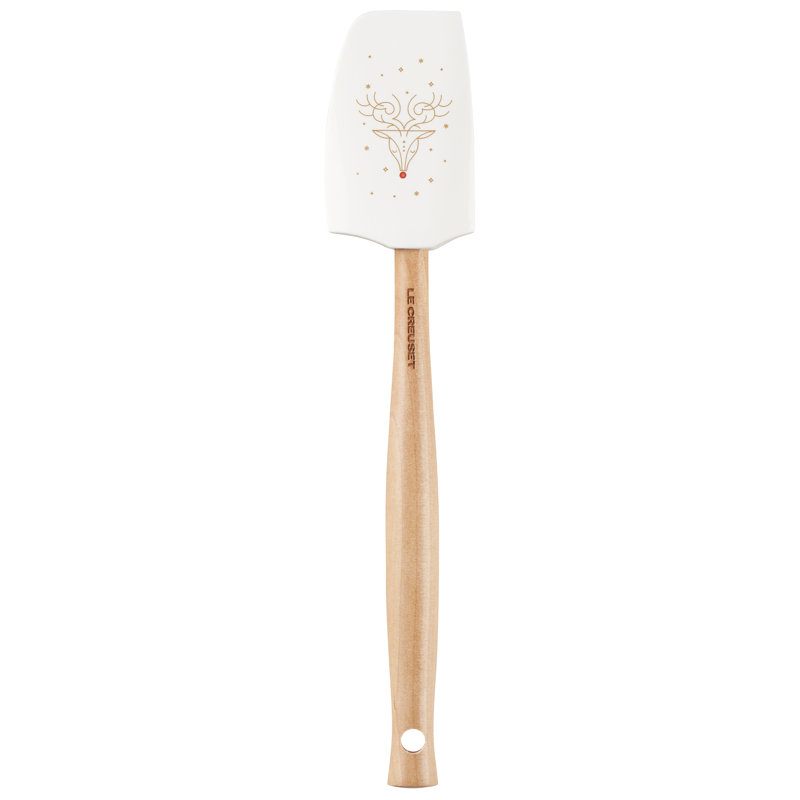 Le Creuset Noël Spatula with Rudolph Design