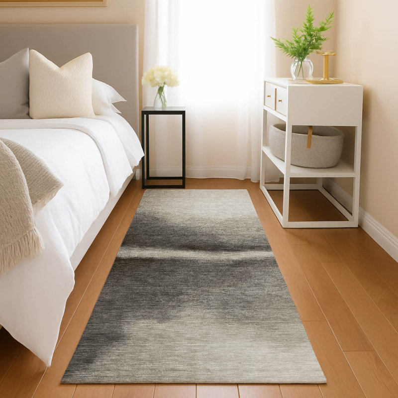 Machine Washable Indoor/Outdoor Lockway ACN2419 Abstract Rug, Runner 2'3" x 7'6"