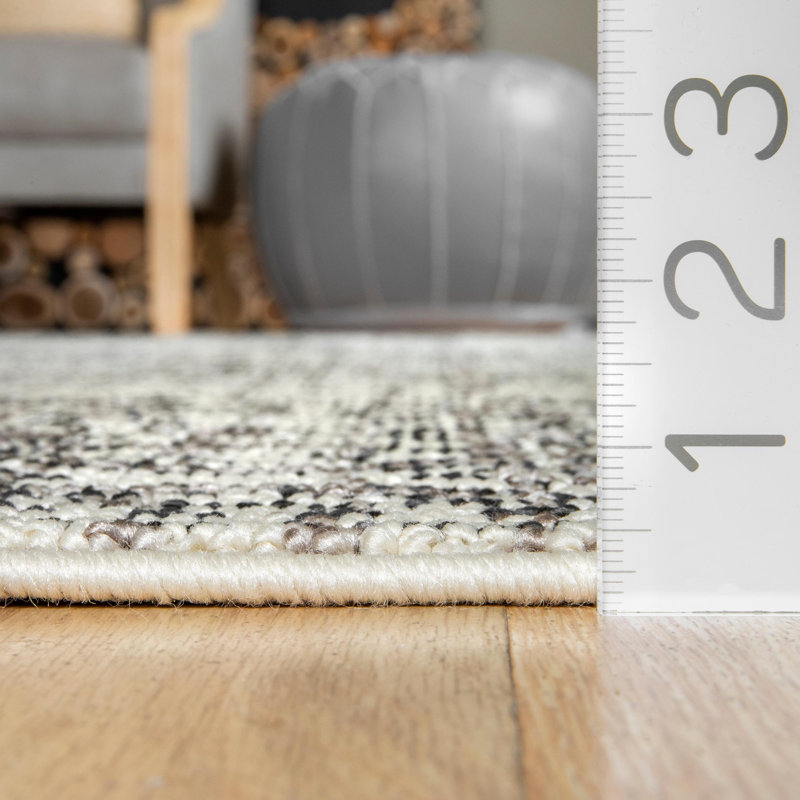 Tapis ivoire style Sud-Ouest, Rectangle 4 pi x 6 pi