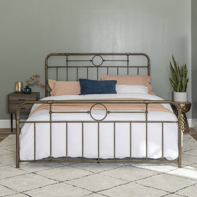 Bronny Metal Open-Frame Bed