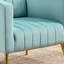 Fauteuil à oreilles en velours de 27,6 po Citium-896054592