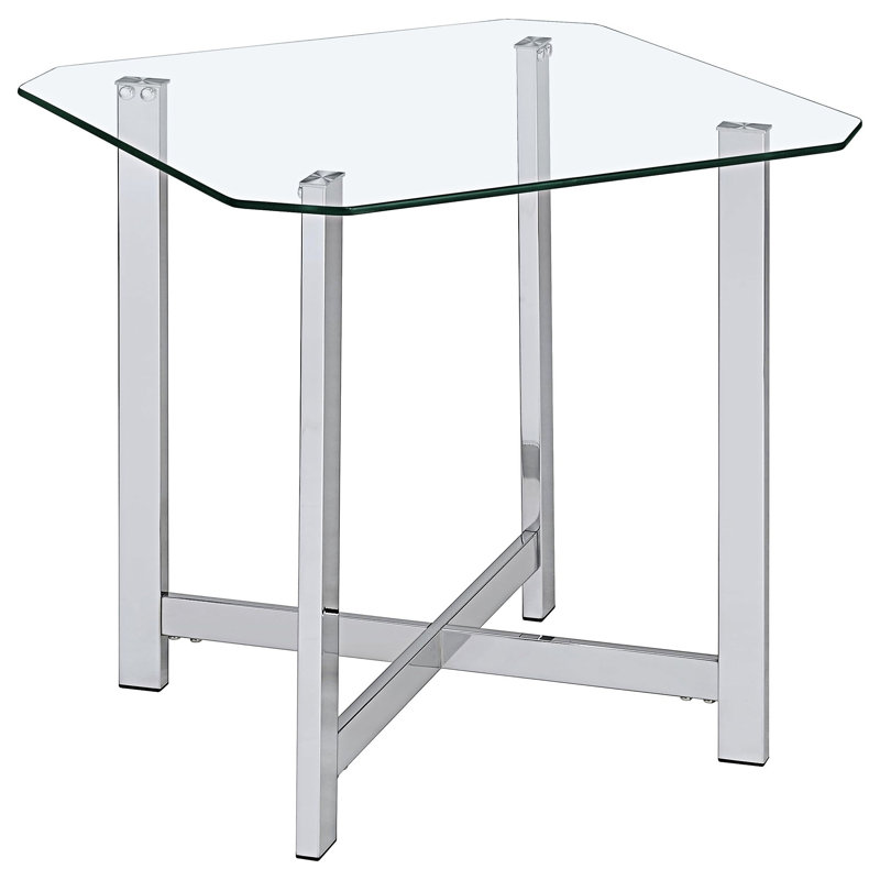 Table basse en verre