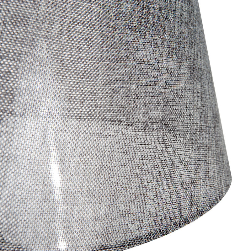 Mesquite 99cm Natural Tripod Floor Lamp, Grey