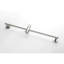 Douche à main avec boyau de 59 pouces et barre coulissante à 28 glissières, hauteur réglable, finition nickel brossé, boyau d'arrosage en acier inoxydable pour service à long terme, fonction variable, acier, jet divers