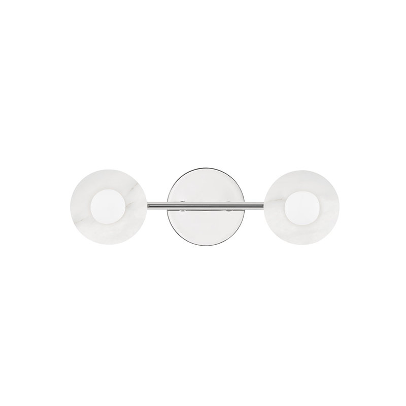 Erick 2 - Light Dimmable Vanity Light, Polished Nickel