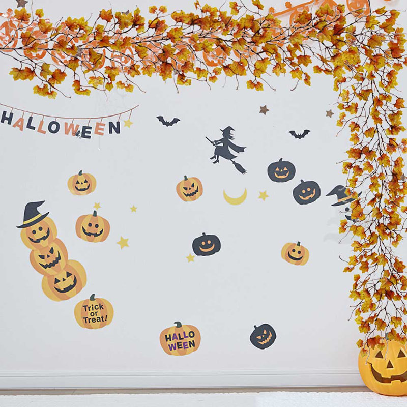 200cm Faux Maple Garland