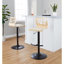Tabouret de bar réglable avec pivot-1609822693