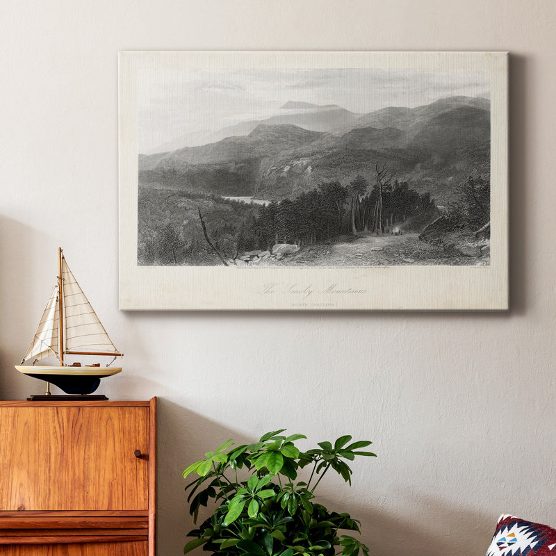 " The Smoky Mountains ", 48" H x 32" W x 1" D