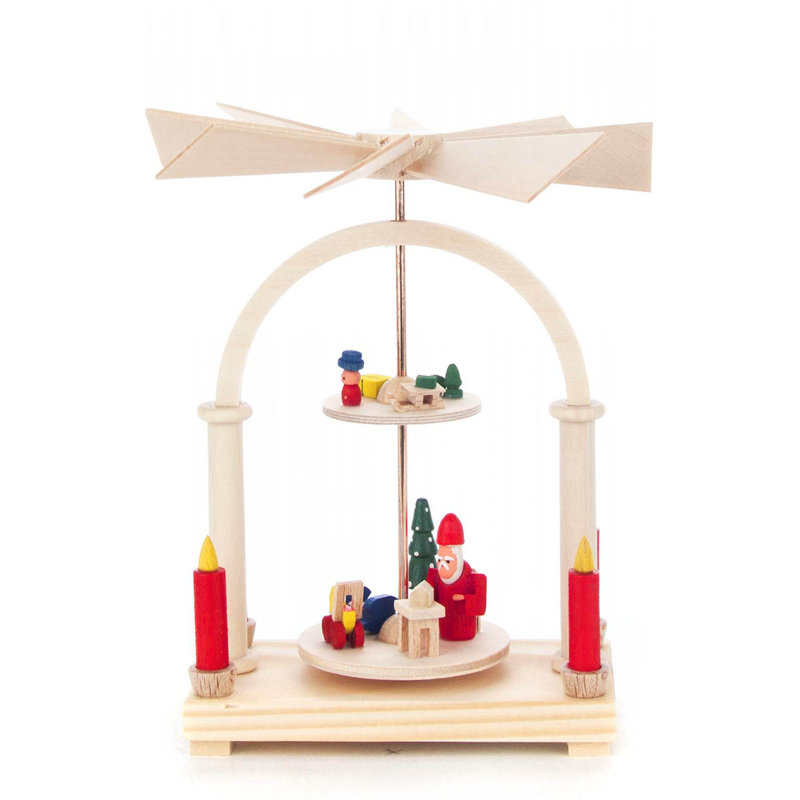 Mini pyramide dregeno père noël avec jouets