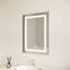 Armoire de salle de bain avec miroir à DEL 26 po x 20 po - Pharmacie avec support à porte simple 3000k à 6000k