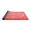 Tapis tissé à la machine en rouge / corail-1726624957