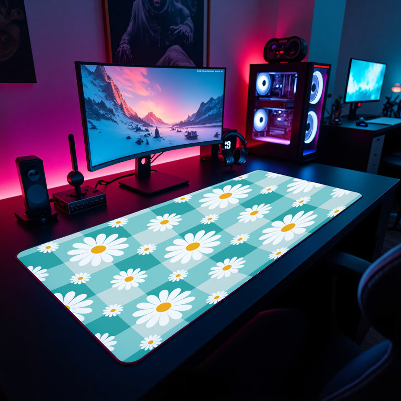 Polyester Desk Pad, 23.6x13.8