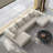 Upholstered Modular Sectional Sofa Couch