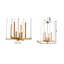 Lustre en acrylique 8 lumières Modern-1043626483