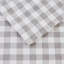 4 PCS Full Printed Sheet Set Grey Herringbone Check