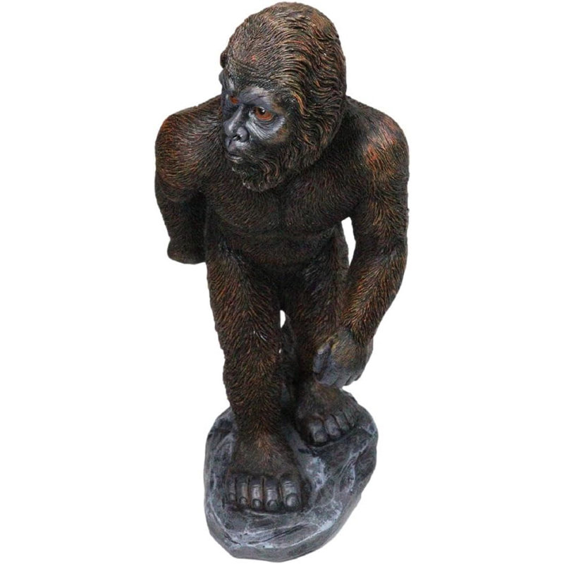 Figurine de forêt de créature Mythical Sasquatch Bigfoot Cryptid Ape