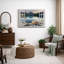 «Aesthetic Green Peaceful Lake-91993242