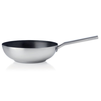 Wok cm 28 acier inoxydable