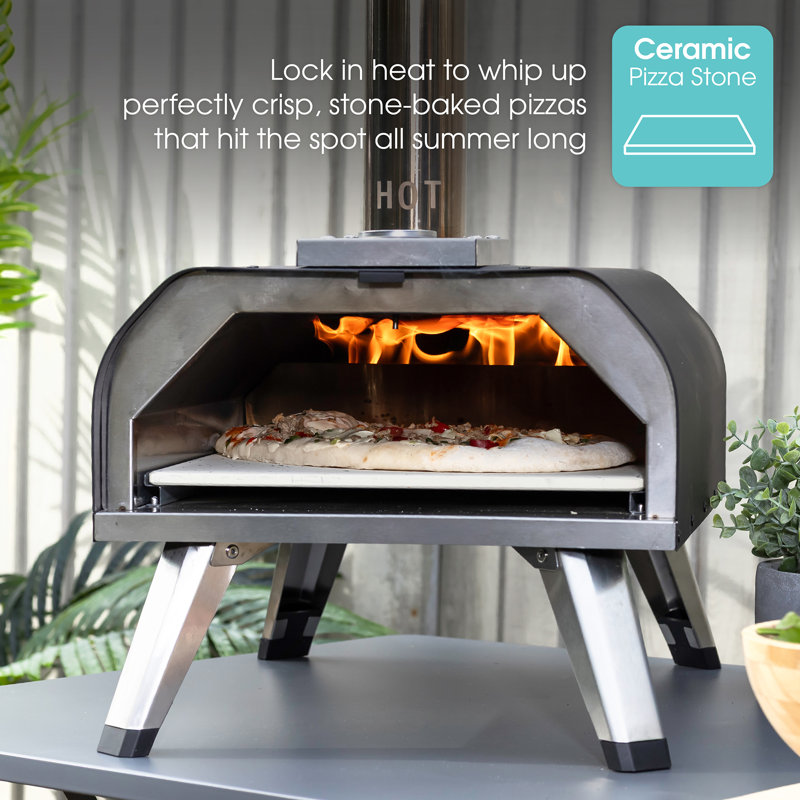 Abode Countertop Wood Pellets Pizza Oven