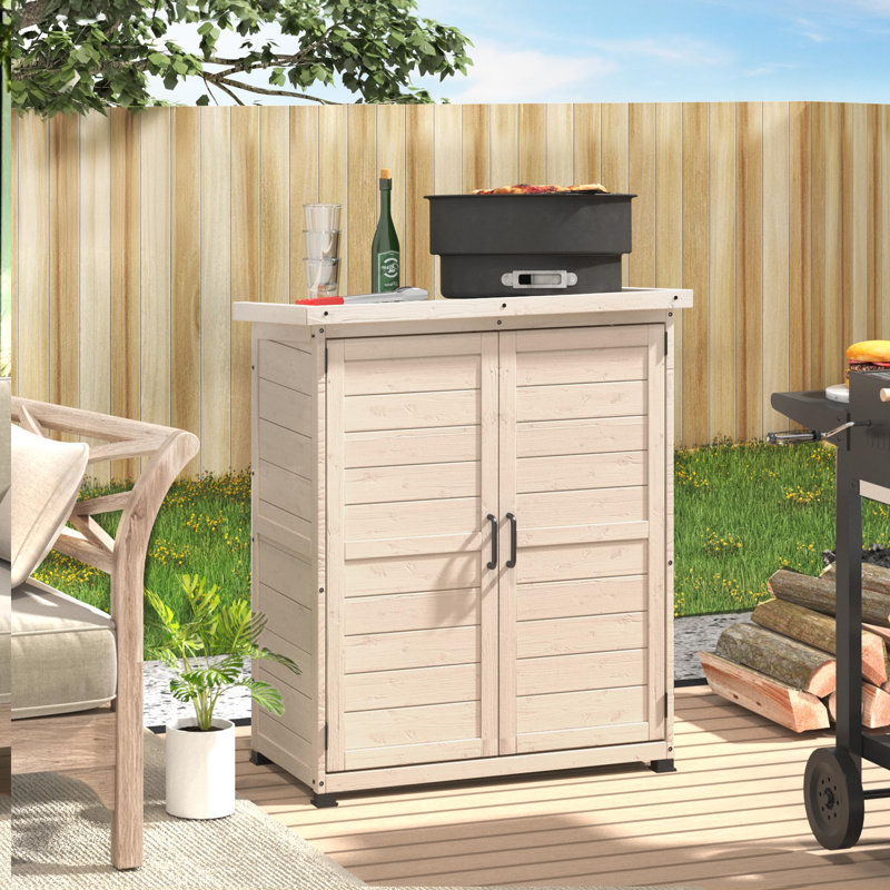 Table de rempotage, Beige