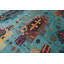 Wool Oriental Area Rug in Light Blue