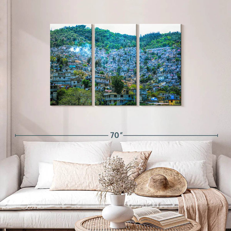 Sebbie Port-Au-Prince Hillside Homes, H 28 po x l 45 po
