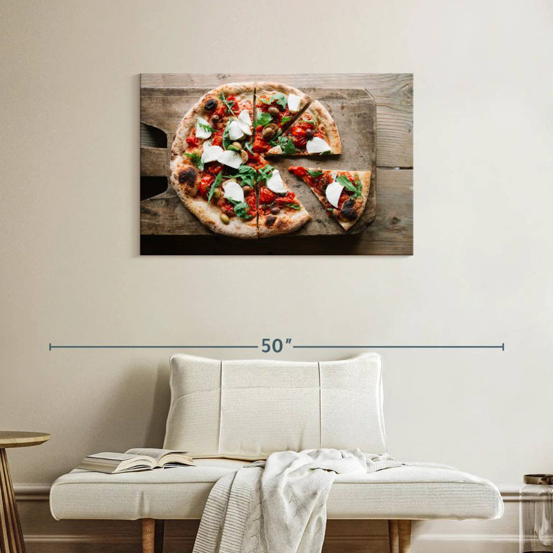 Yarlin Pizza Slices, 24'' H X 36'' W