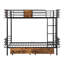 Lit superposé simple au-dessus de simple avec tiroirs Padma Kids-98406766