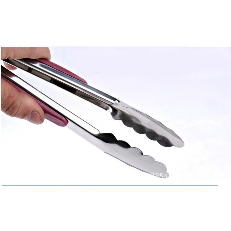 Pince de cuisine en acier inoxydable Fixturedisplays®