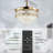 Giuseppa 42.12'' Ceiling Fan with LED Lights
