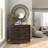 Wooden 1 Shelf and 2 Doors Geometric Room Cabinet