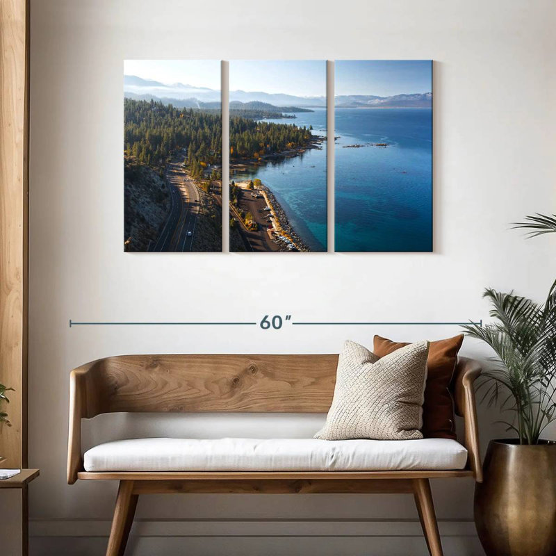 Voyage d'automne à Alvord Lake Tahoe, H 28 po x l 45 po