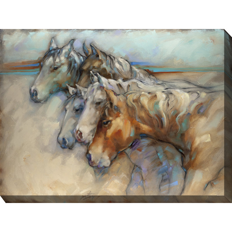 Art sur toile, "Companions"