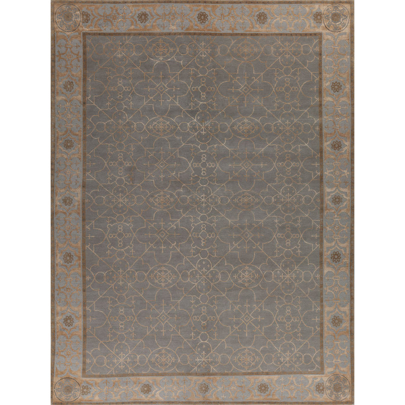 Classic Geometric Area Rug, Rectangle 12' x 15'