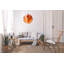 Jewelean Glass Wall Clock