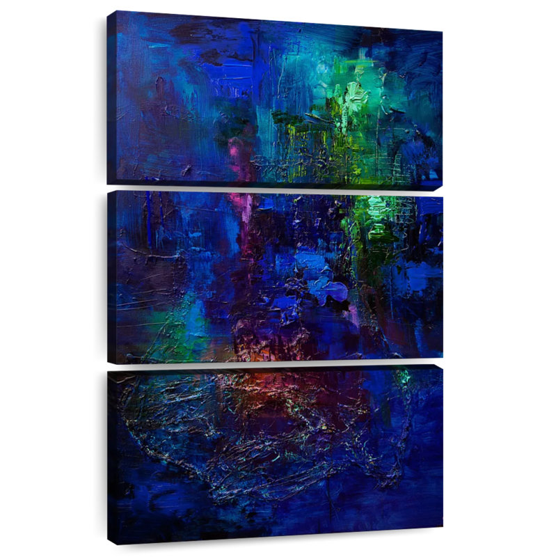 Avery Blue II, 57" H x 36" W