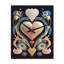 Jayashree - Horloge murale abstraite romantique-996534129