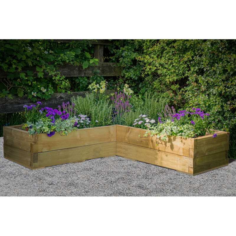 Wood Raised Garden Bed