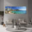 Buildings Along The Coastline Diamond Head Waikiki Beach Oahu Honolulu Hawaii USA by Chad Ehlers - Wrapped Canvas Panoramic Print-1982440673