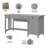 Katia 3 Piece Computer Desk Office Set-546774166