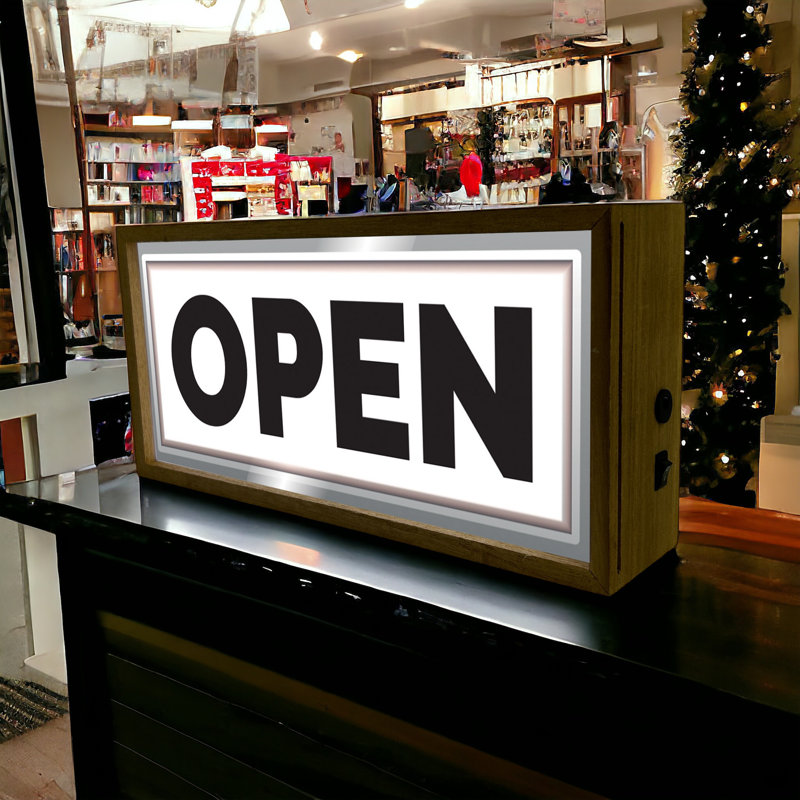 Roz 15cm LED Sign