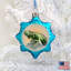 Iguana Keepsake Holiday Shaped Ornament