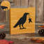 Panneau en MDF Prim Star Raven moutarde 5 x 5