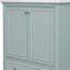 Meuble-lavabo simple 30 avec lavabo vert