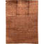 Damask Area Rug in Rust/Gold