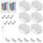 Touch Sensitive RGB Hexagon Wall Lights DIY Geometric LED Wall Panels with Remote Control