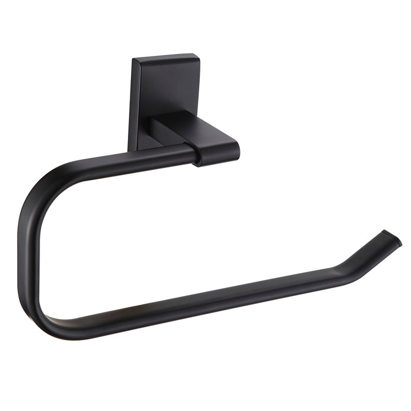 Abdulkerim Towel Ring, Black
